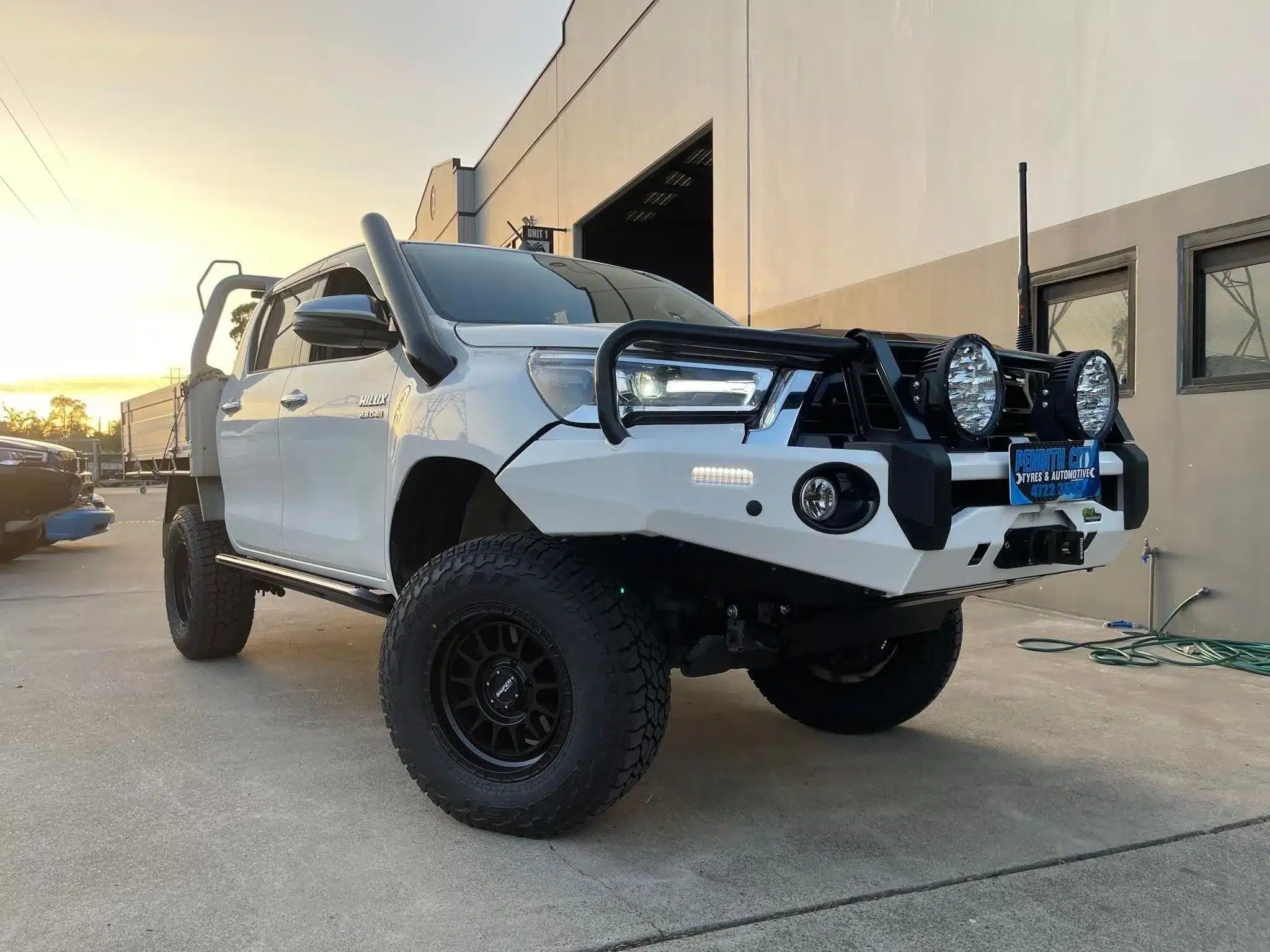 Hilux N80 with Ironman Bullbar