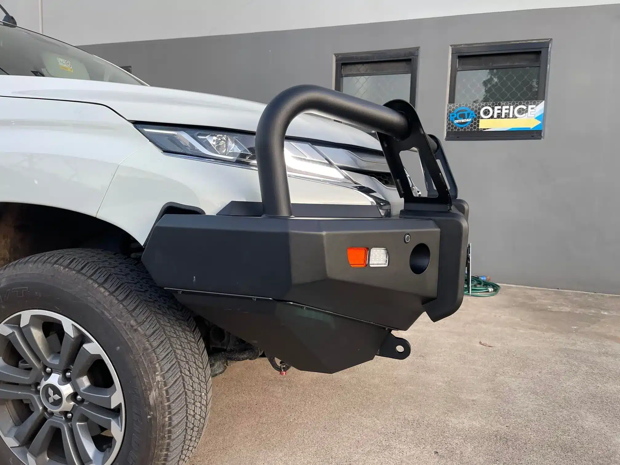 Triton with EFS Stockman Bullbar