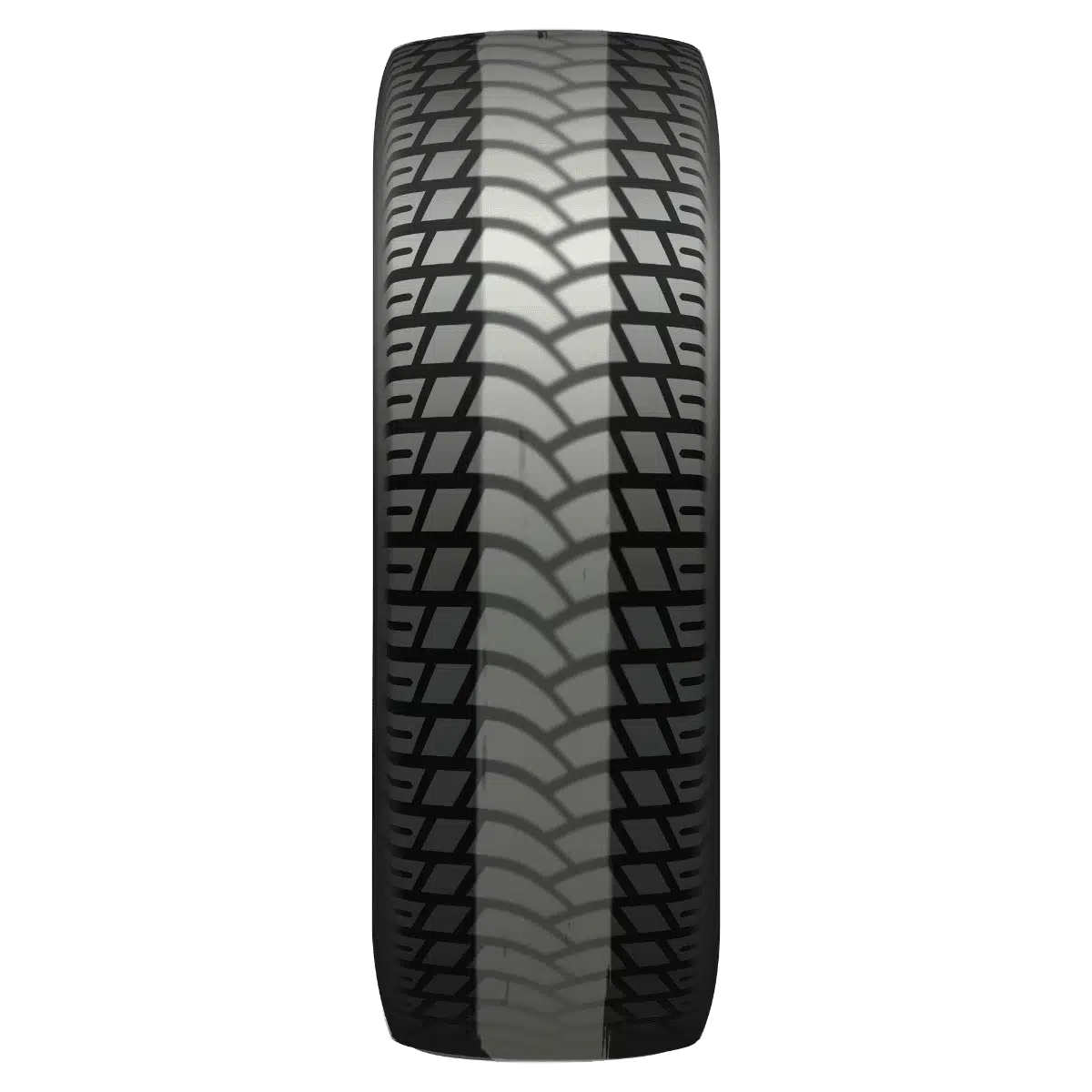 Tyre with Wear Pattern in the Centre