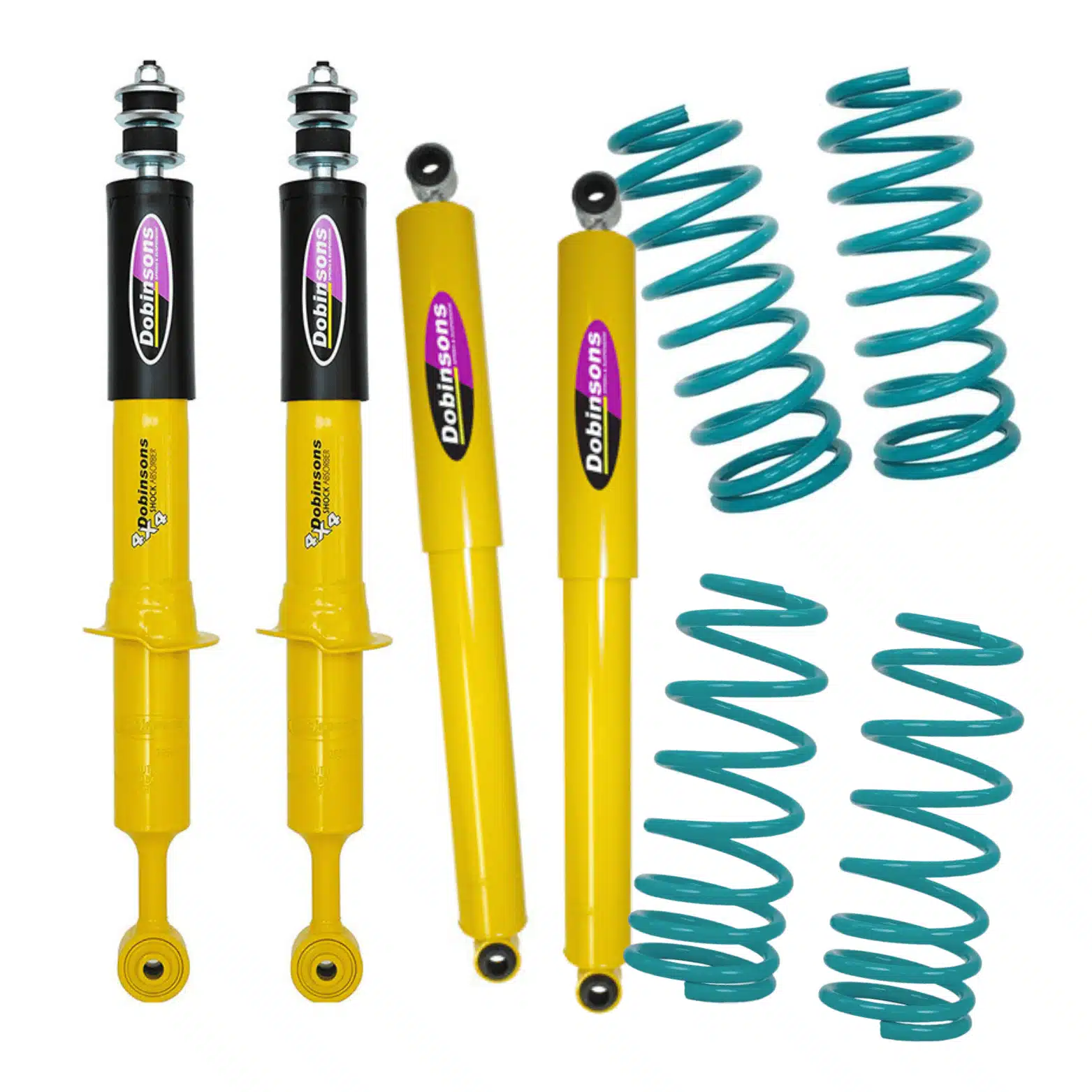 Raised Struts and Springs for Landcruiser 200