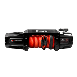 Runva 11Expedition 12v winch with Synthetic Rope