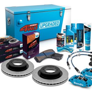 Front 0-2" Big Brake Upgrade Kit to suit Toyota Hilux GUN123, 136 & TGN121 2015-on requires 18" wheels or larger