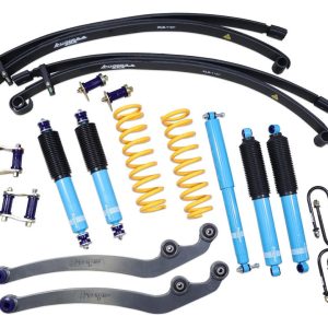 2 Inch 50mm Formula 4x4 Premium Big Bore Lift Kit to suit Toyota Landcruiser 78 & 79 Series from 2007 to 07/2016