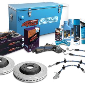 Front 0" Brake Upgrade Kit to suit Jeep Grand Cherokee WK, WKII 2010-2018 with 350mmm brake rotor & 18" wheels