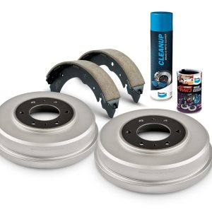 Rear 4WD Drum Upgrade Kit to suit Mitsubishi Triton ML - MR 2005-on
