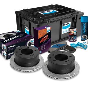 Rear Brake Upgrade Kit to suit Toyota Land Cruiser 76, 78, 79 Series 2007-on