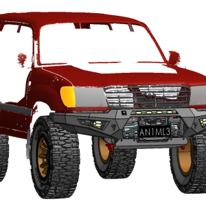 Predator Bull Bar to Suit, Landcruiser 105 Series 1998-2002