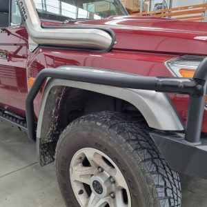 Rock Sliders With Brush Rails, Suitable for Toyota Land Cruiser 79 Single Cab, 2017 to 2023