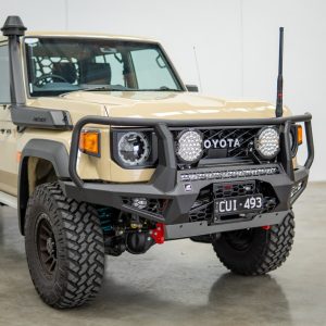 Toro Bull Bar, Suitable for Toyota Land Cruiser (facelift) 76, 78, 79 Series, 2024 on