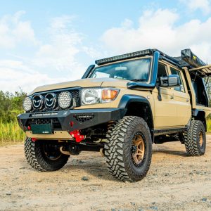 Predator Bull Bar, Suitable for Toyota Land Cruiser 76, 78, 79 Series, 2007-2023