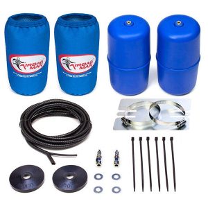 Coil Rite High Pressure Airbag Kit to suit JEEP WRANGLER JK, JL 07-20 (120mm ID Coil) Raised