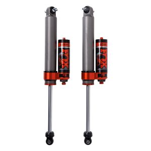 Fox Factory Race Series 2.5 Internal Bypass Reservoir Rear Shock (pair) - adjustable to suit Jeep JK 2007-2018 (Internal Bypass, 2.5 FRS, P/B, 2.5-4" Lift, DSC)