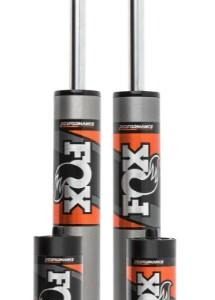 Fox Performance Elite Series 2.5 Rear Shock (pair) - adjustable to suit RAM 1500 DT 2018-on (2.5 Truck PES, P/B, 0-2" Lift, DSC)