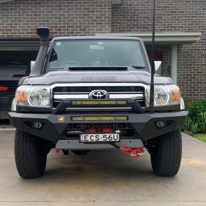 Predator Bull Bar, Suitable for Single Cab Toyota Land Cruiser 79 Series, 2017-2023