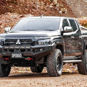 Genesis Non Loop Bar (Orange Recovery Points & Black Bash Plate) for Mitsubishi Triton MV (12/2023 on)