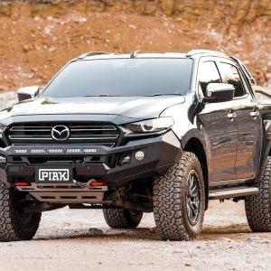 Genesis Non Loop Bar (Orange Recovery Points & Grey Bash Plate) for Mazda BT-50 (7/2020 on)