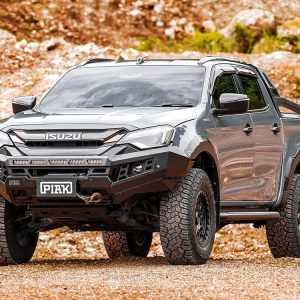 Genesis Non Loop Bar (Black Recovery Points & Black Bash Plate) for Isuzu D-Max (11/2023 on)