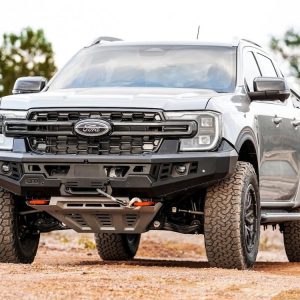 Genesis Non Loop Bar (Orange Recovery Points & Grey Bash Plate) for Ford Ranger (5/2022 on) & Everest (6/2022 on)