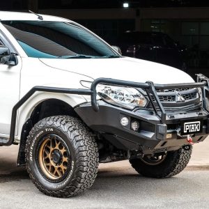 Elite Loop Bar (Black Recovery Points) for Mitsubishi Triton MQ (1/2015 to 10/2018)