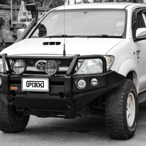 Premium Loop Bar with Black Protection Plate for Toyota Hilux (3/2005 to 8/2011)