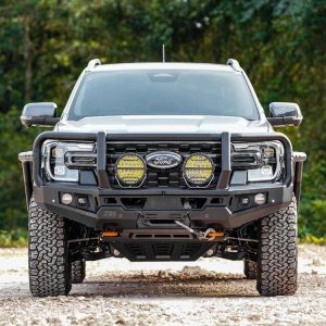 Genesis Loop Bar (Orange Recovery Points & Black Bash Plate) for Ford Ranger (5/2022 on) & Everest (6/2022 on)