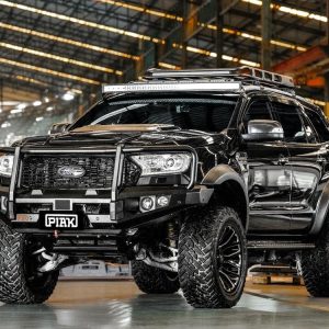 Elite Loop Bar (Black Recovery Points & Bash Plate) for Ford Ranger PX (6/2015 to 4/2022)