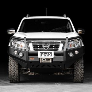 Premium Loop Bar with Black Protection Plate for Nissan Navara D23/NP300 (3/2015 to 12/2020)
