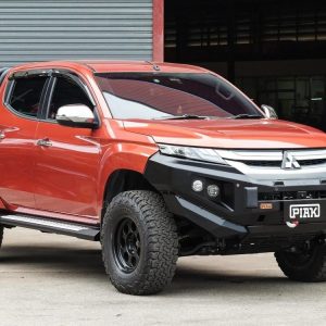 Side Step (Rockrunner, Silver) for Mitsubishi Triton MR (11/2018 to 11/2023)