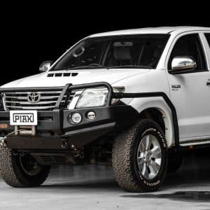 Premium Loop Bar with Black Protection Plate for Toyota Hilux (9/2011 to 6/2015)