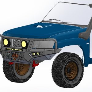 Toro Bull Bar to Suit, Nissan GU Patrol Y61, S4 2005-2016