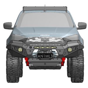 Predator Bull Bar, Isuzu MUX (facelift) 2025 on