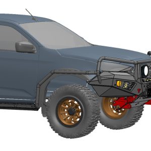 Brush Rails and Rock Sliders to Suit Isuzu MU-X 2021 to Current