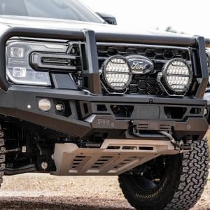 Genesis Loop Bar (Black Recovery Point & Grey Radiator Plate) for Ford Ranger (5/2022 on) & Everest (6/2022 on)