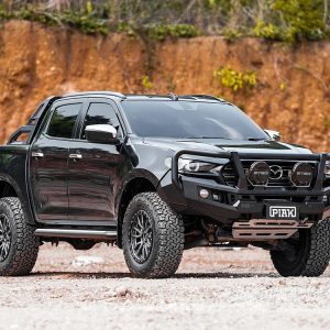 Genesis Loop Bar (Black Recovery Points & Grey Bash Plate) for Mazda BT-50 (7/2020 on)