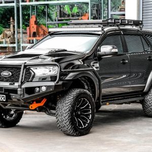 Elite Loop Bar (Orange Recovery Points & Black Bash Plate) for Ford Ranger PX (6/2015 to 4/2022)