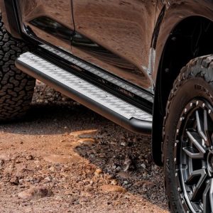 Side Step (Roader, Grey) for Mazda BT-50 (7/2020 on) & Isuzu D-Max (11/2023 on)