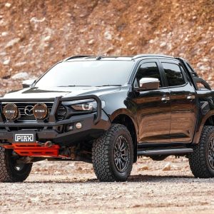 Genesis Loop Bar (Black Recovery Points & Orange Bash Plate) for Mazda BT-50 (7/2020 on)