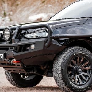 Genesis Loop Bar (Orange Recovery Points & Black Bash Plate) for Isuzu MU-X (6/2021 on)