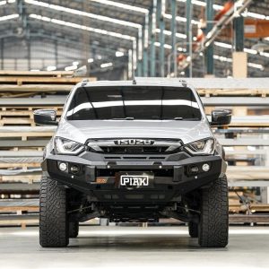 Elite Non Loop Bar (Black Recovery Points & Bash Plate) for Isuzu D-Max (7/2020 to 10/2023)
