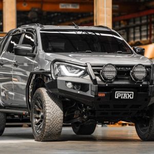 Elite Loop Bar (Black Recovery Points & Bash Plate) for Isuzu D-Max (7/2020 to 10/2023)
