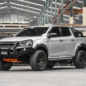 Elite Loop Bar (Black Recovery Points & Orange Bash Plate) for Isuzu D-Max (7/2020 to 10/2023)