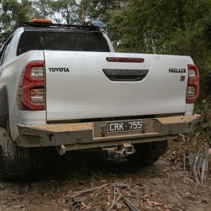Rear Bumper and tow bar, to suit Toyota Hilux N80 2015-on