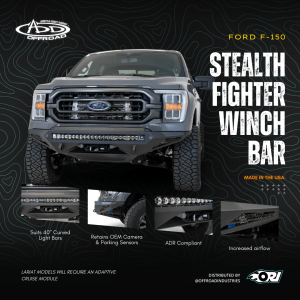 Addictive Desert Designs 2021-2023 FORD F-150 Stealth Fighter Winch Bar