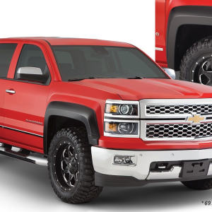Bushwacker Smooth Extend Flares suits Silverado 2500 3500 HD 2015-2019
