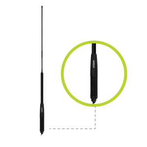 ANU1106 2-in-1 All-Terrain UHF CB Antenna for low/high gain (3dbi/6.5dbi)