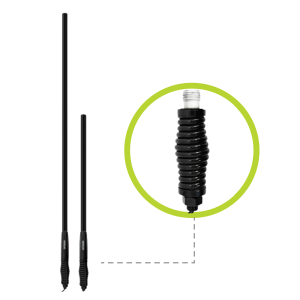 ANU806AT 2-in-1 All-Terrain UHF CB Antenna for low/high gain (3dbi/6.5dbi)